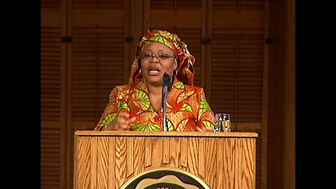 February 15, 2012 - Nobel Laureate Leyman Gbowee at Indiana's DePauw University