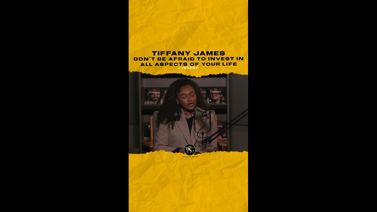 @tiffanyj Don’t be afraid to invest in all aspects of your life
