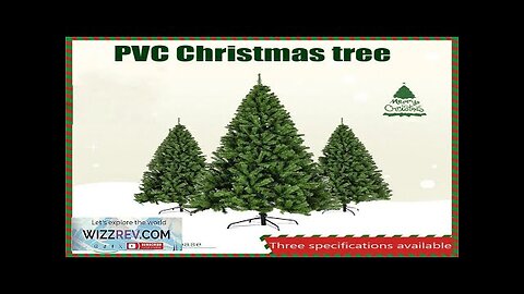 1.5m 1.8m 2.1m Encryption Green PVC Large Christmas Tree Christmas Decoration 2024 Review