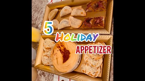 Holiday Easy & Quick appetizer