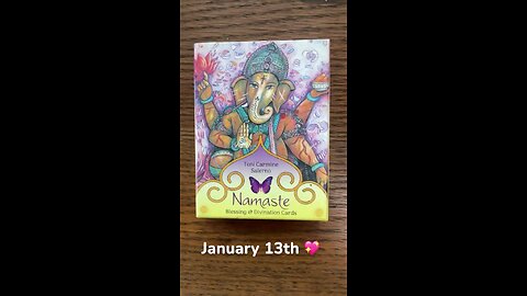 1/13/25 card: blessed gift