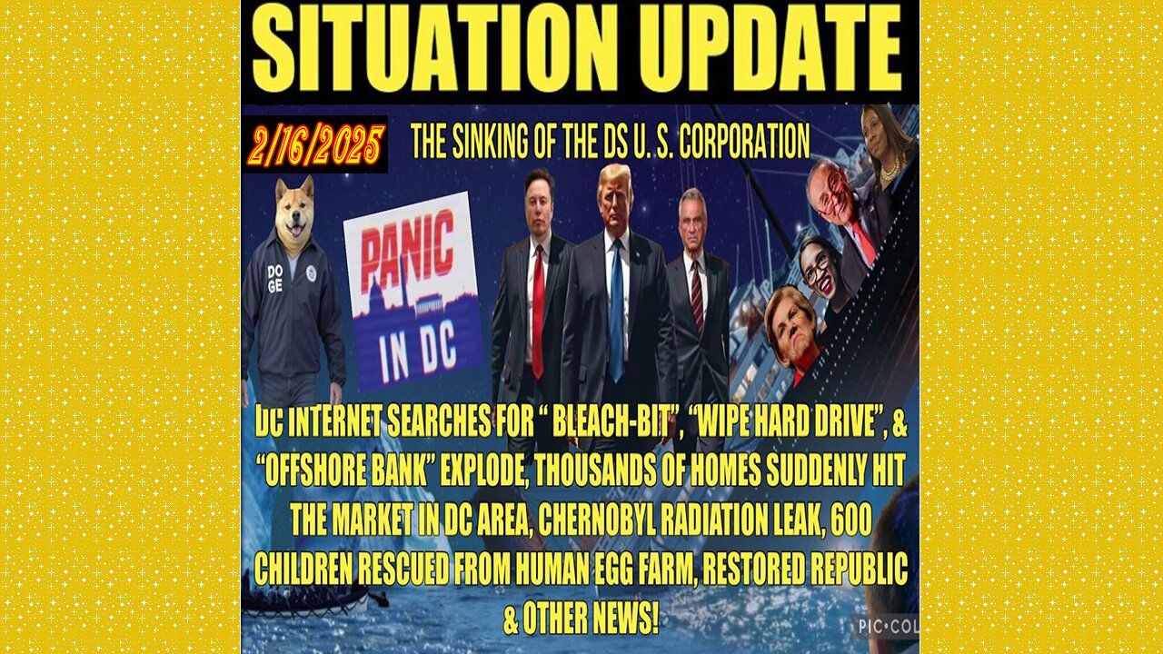 SG Anon. Juan O Savin ~ Situation Update 2/16/25 ~ Restored Republic > Judy Byington- Q+ White Hats