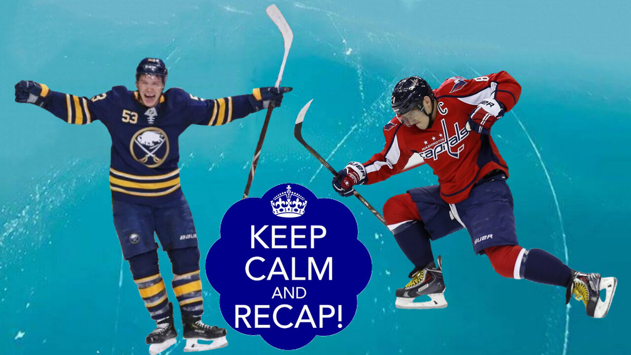 Washington Capitals @ Buffalo Sabres post-game recap. Ukko Pekka Luukkonen comes up big in shootout