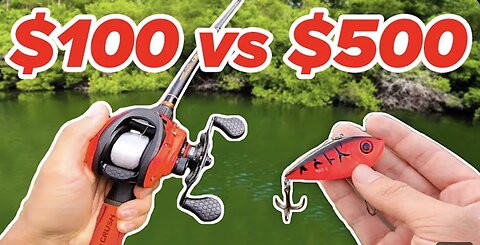 $100 vs $500 Budget Fishing Challenge