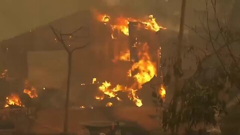 Devistigating blaze in Los Angles