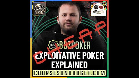 BBZ POKER Exploitative Poker Explained