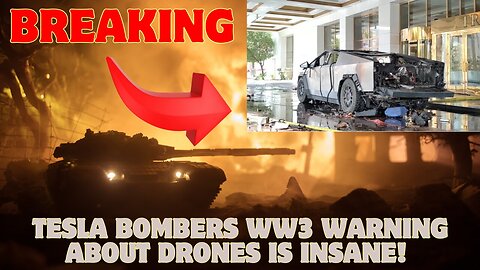 ALERT_ Email Leak! Tesla Bombers WW3 Warning About Drones Is Insane! Disinformation Warning!