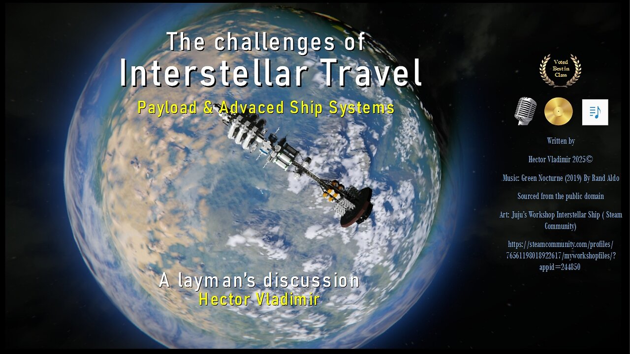 Challenges with interstellar travel - Payload and advanced systems