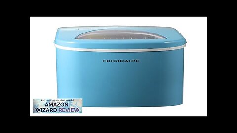 Frigidaire EFIC108-BLUE Counter-top Portable Compact Ice Maker Blue 26 lb per Day Review