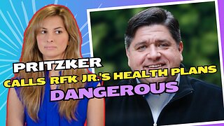 Pritzker, who is a cupcake away from a triple bypass, calls RFK Jr's health views "dangerous"