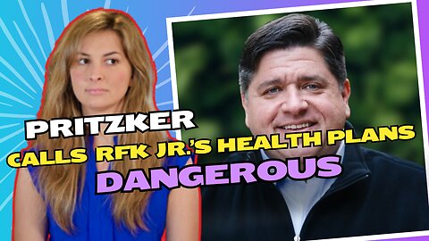 Pritzker, who is a cupcake away from a triple bypass, calls RFK Jr's health views "dangerous"