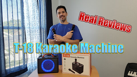The Bonaok T18 Karaoke Machine Unboxing and Real Review