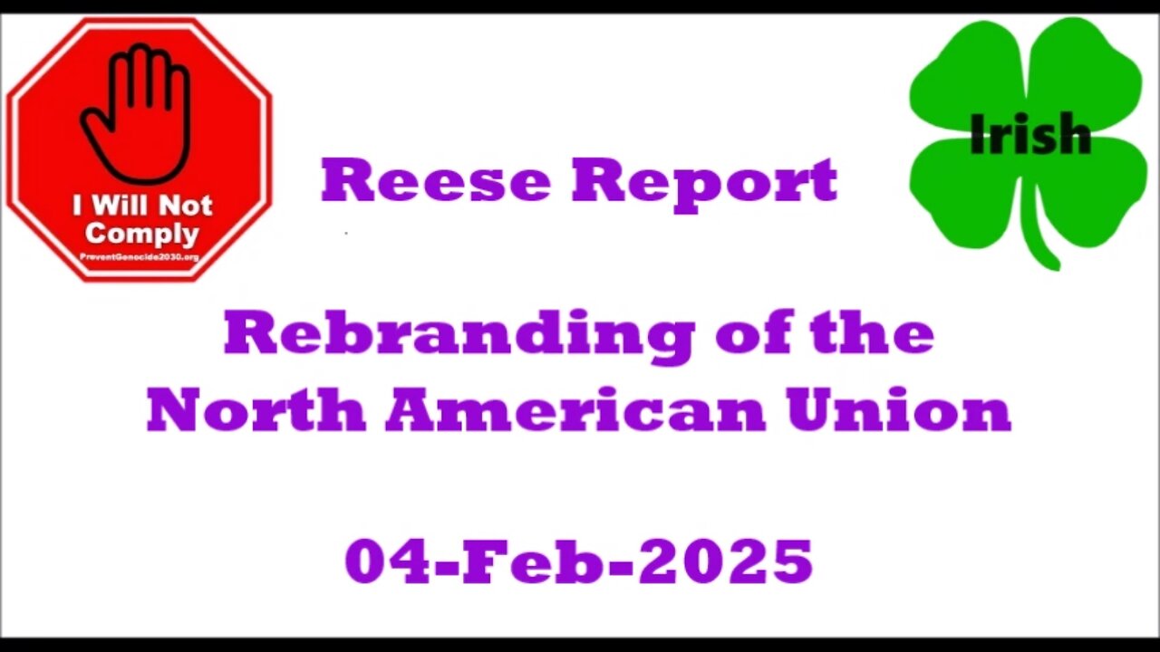 Rebranding of the North American Union 04-Feb-2025