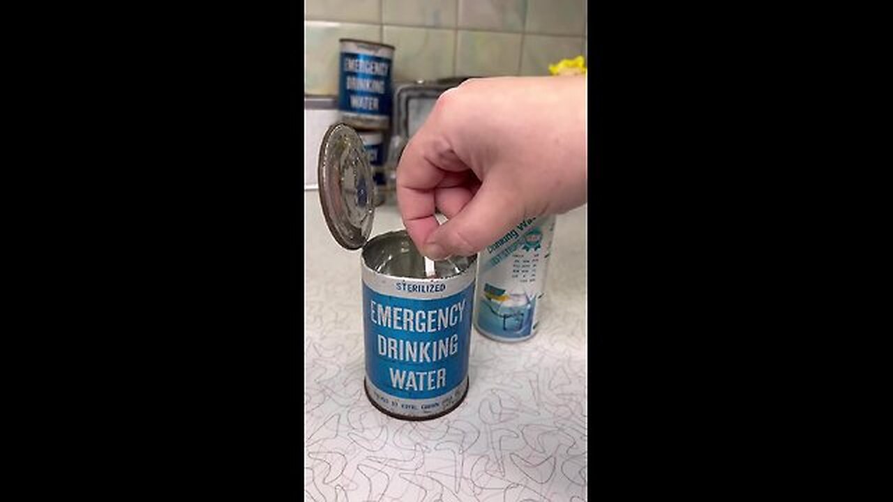 Opening & Testing 70 Year Old Fallout Shelter Water