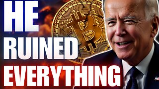 🚨Biden MASS Bitcoin DUMP ALERT! (2025's WORST CASE SCENARIO)