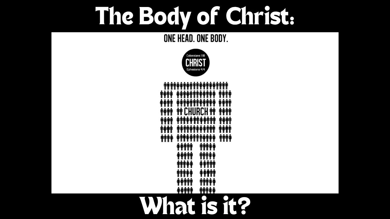 WHAT IS THE BODY OF CHRIST?