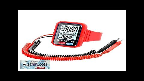 Mini Digital Multimeter Wrist-Worn 6000 Counts Auto-Ranging High Precision 300V AC/DC Review