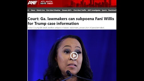 Lawmakers can subpoena Fulton DA Fani Willis in Trump case, court rules