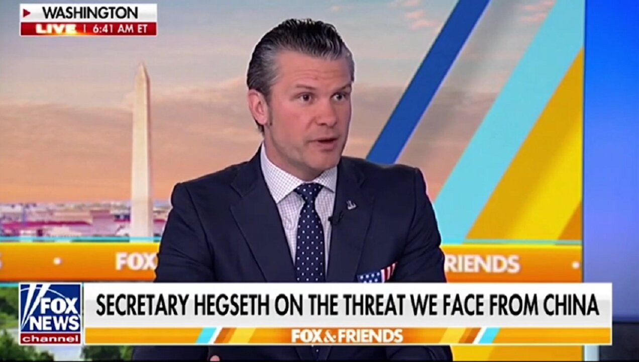 Pete Hegseth says the US is 'prepared' to go to war with China after tariff retaliation threat