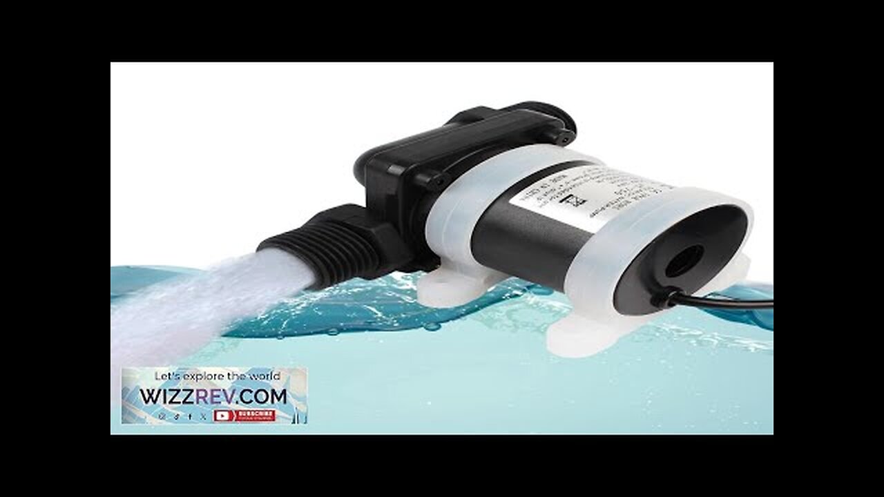 Micro Submersible Water Pump Water Heater Shower Floor Heating Booster Pump Brushless Review