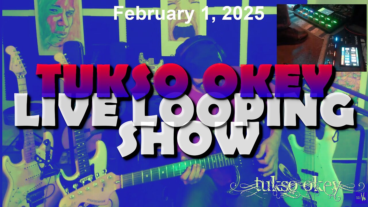 Tukso Okey Live Looping Show - Saturday, February 1, 2025