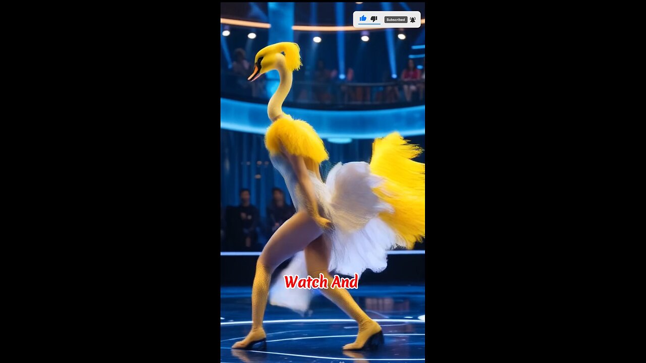 The Woman Performs a Fusion with a Duck on AGT #agt #americagottalent #magic #ai #talent