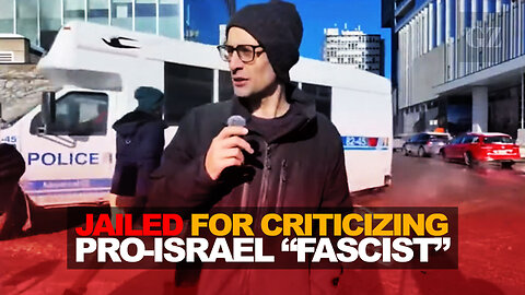 Activist jailed for criticizing pro-Israel activist in Canada