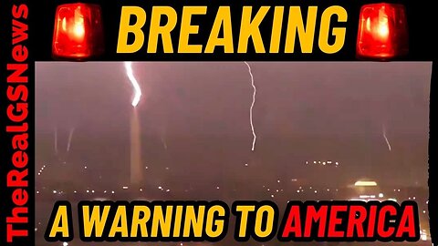 ⚠️ EMERGENCY ALERT!!! A WARNING TO AMERICA!! MULTIPLE LIGHTING STRIKES IN NEW YORK & DC ON NEW YEARS