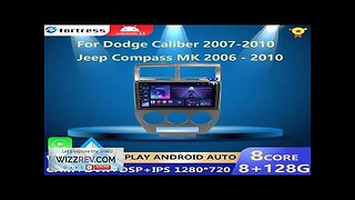 Android 13 For Dodge Caliber Jeep Compass 1 MK Patriot 2006 Review