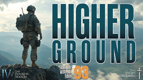 HIGHER GROUND - Flee from Sin as #Jesus intended, never a fair fight against #satan