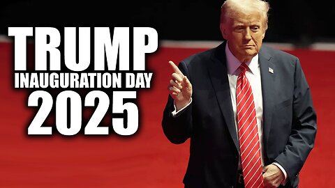 DONALD J TRUMP'S INAUGURATION DAY 2025! FUCK YOUTUBE!