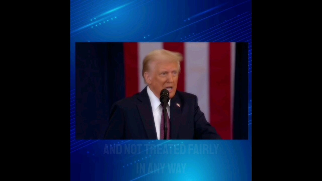 The Comeback President Donald Trump makes his first speech as the 47th President!