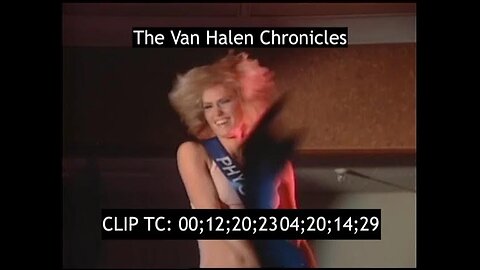 Van Halen Hot for Teacher Outtakes