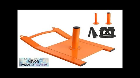 VEVOR Weight Training Pull Sled Fitness Strength Speed Training Sled Steel Power Review