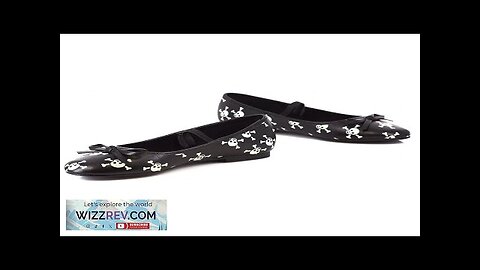 Skull Glow in the Dark Childrens Ballet Flat Review