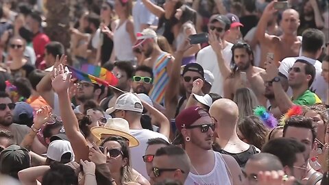 The Annual Gay Pride Parade in Tel Aviv, Israel