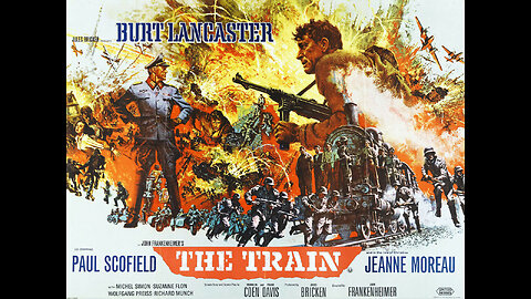 The Train 1964 colorized (Burt Lancaster)
