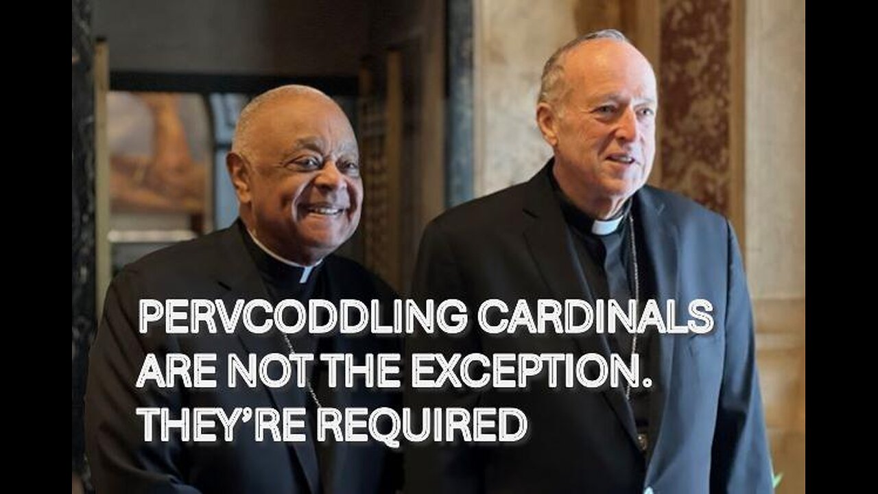 JANUARY 13, 2025: PERVCODDLING CARDINALS ARE NOT THE EXCEPTION. THEY’RE REQUIRED