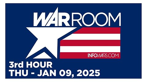 WAR ROOM [3 of 3] Thursday 1/9/25 • CALIFORNIA FIRES - News, Calls & Analysis • Infowars