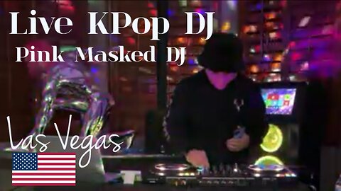 KPop DJ Pink Mask Plays Mix of Hottest KPop Songs Music