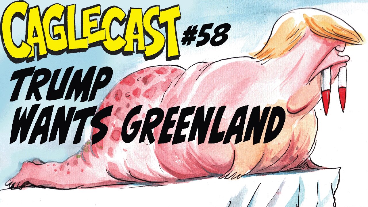 TRUMP WANTS GREENLAND! BEST, Brilliant, Hilarious Political Cartoons About Trump Getting GREENLAND!