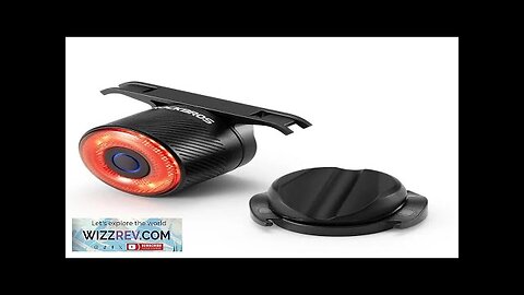 ROCKBROS R3 Smart Brake Sensing Bike Taillight 4 Lighting Modes IPX6 Waterproof Review