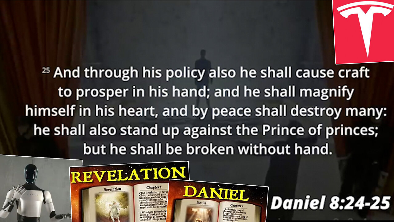 Daniel & Revelation | 27% of the Bible Is Prophetic. 73% of the Bible Is Historic + Understanding The Books of Daniel & Revelation, AI, Transhumanism, the Beast & the Antichrist + Daniel 8:24-25, Revelation 13:13 & Revelation 1:8