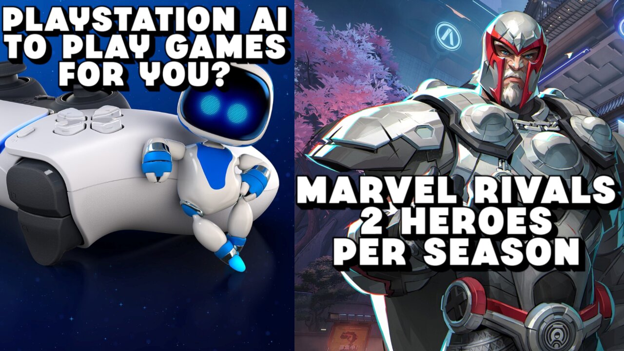 Playstation AI To Play Games For You? Marvel Rivals 2 Heroes Per Season and More