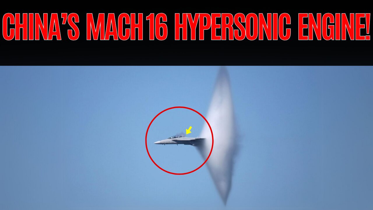 Stunning: China Builds World’s Fastest Hypersonic Engine, Can Reach the U.S. in Under 30 Minutes!