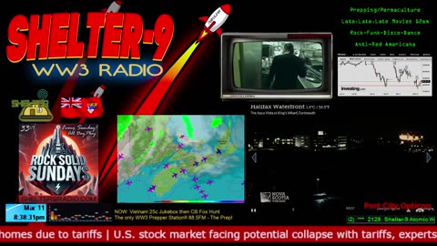 LIVE 24/7 Music/Wx/Prepping/WW3-News