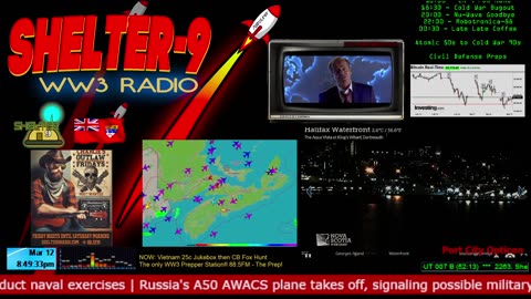 LIVE 24/7 Music/Wx/Prepping/WW3-News