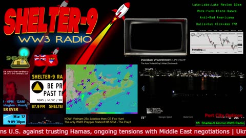 LIVE 24/7 Music/Wx/Prepping/WW3-News