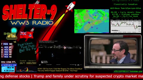 LIVE 24/7 Music/Wx/Prepping/WW3-News