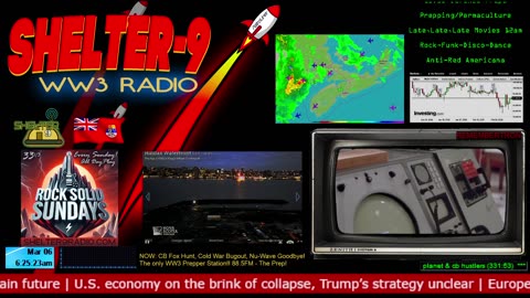 LIVE 24/7 Music/Wx/Prepping/WW3-News